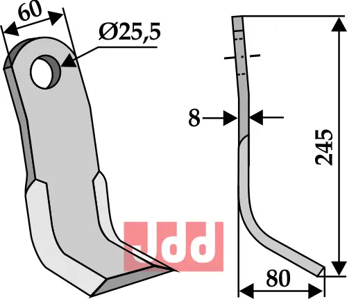 Y- kniv - JDD Utstyr