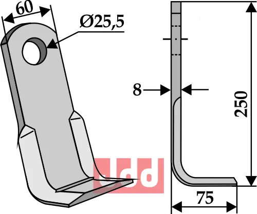L-kniv - JDD Utstyr