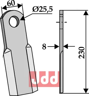 Kniv Agrimaster/Ferri