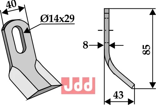 Y- kniv - JDD Utstyr