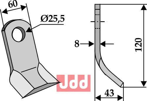 Y- kniv - JDD Utstyr