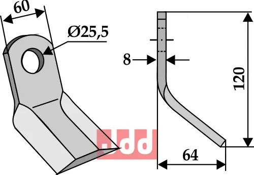 Y- kniv - JDD Utstyr