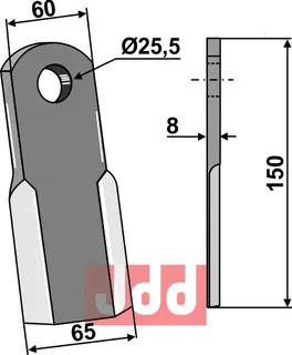 Kniv - ny modell Ferri