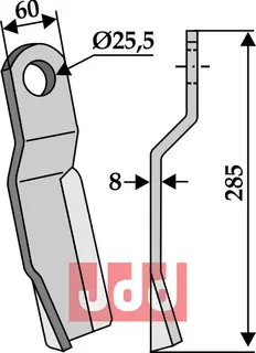 Bio kniv Falconero