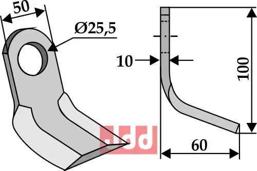Y- kniv - JDD Utstyr