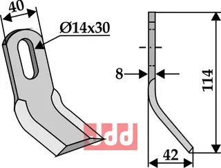 Y- kniv Hymach