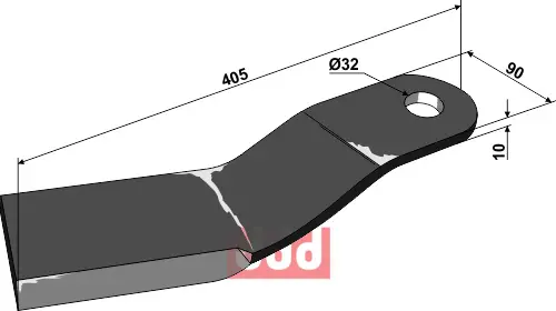 Kniv 405mm - JDD Utstyr
