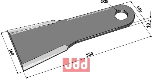 Kniv 330mm - JDD Utstyr