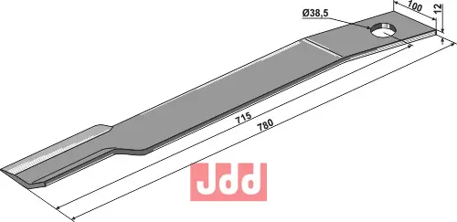 Kniv høyre - JDD Utstyr