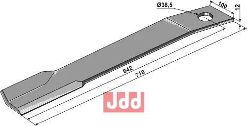 Kniv venstre - JDD Utstyr