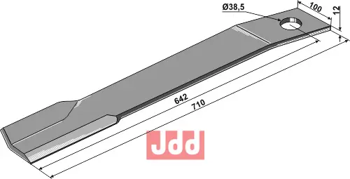 Kniv venstre - JDD Utstyr