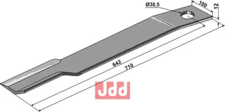 Kniv h&#248;yre Schulte