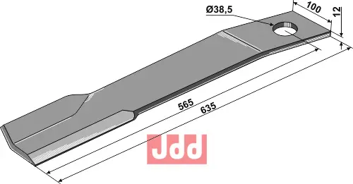 Kniv - venstre - JDD Utstyr