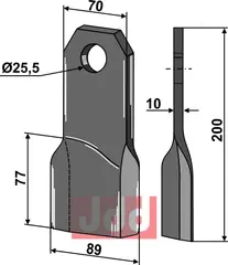 Bio kniv venstre Fehrenbach