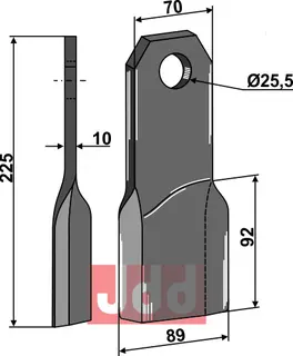 Bio kniv høyre Fehrenbach