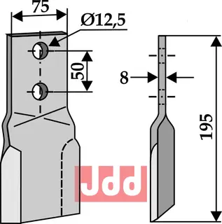 Slagjern h&#248;yre Perfect