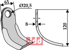 L - kniv Perfect/Tünnißen & Stocks