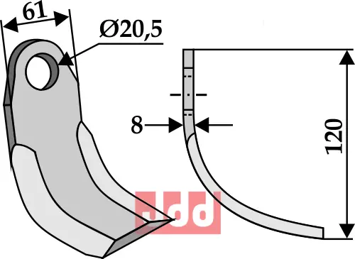 L - kniv - JDD Utstyr
