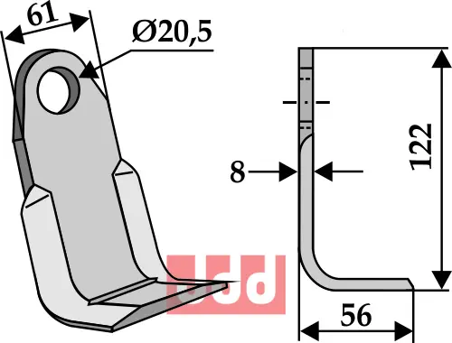 L-kniv - JDD Utstyr