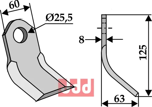 Y- kniv - JDD Utstyr