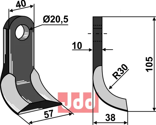 Y- kniv - JDD Utstyr