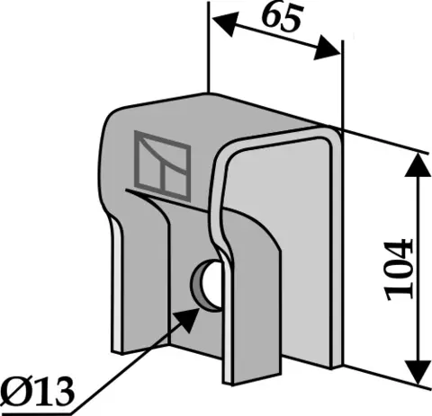 Holder hull 13