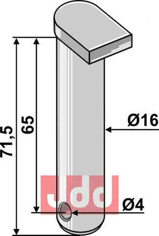Bolt til Kuhn Erstatter 6060008 / J2785019