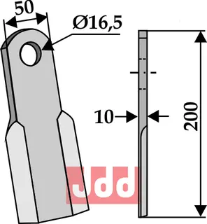 Kniv Kverneland/Maletti