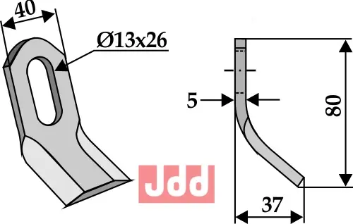 Y- kniv - JDD Utstyr