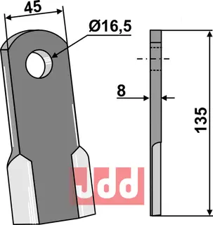 Kniv Maschio / Gaspardo/Terranova