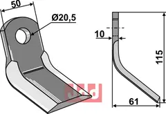 Y- kniv Maschio / Gaspardo