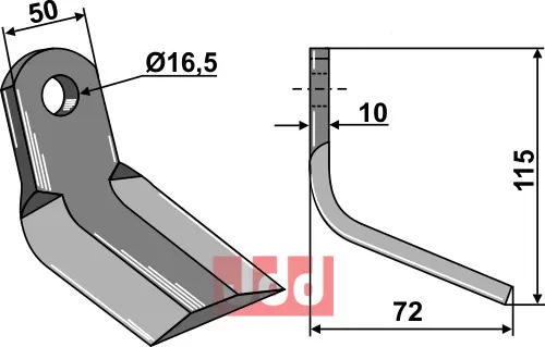 Y- kniv - JDD Utstyr