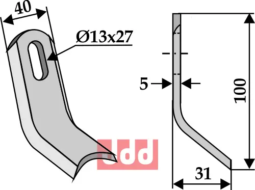 Y- kniv - JDD Utstyr