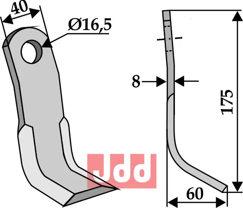 Y- kniv - JDD Utstyr