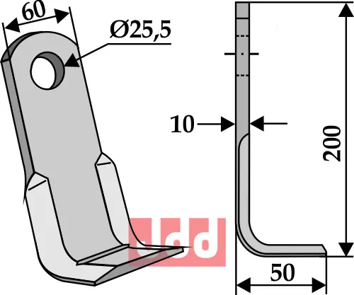 L-kniv - JDD Utstyr