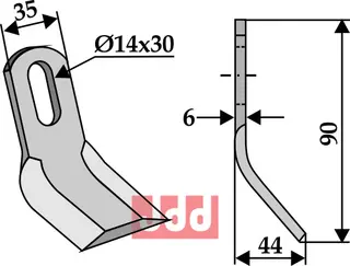 Y- kniv Kuhn/Nobili