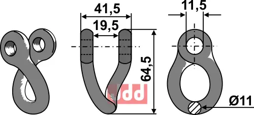 Sjakkel - drejet - JDD Utstyr