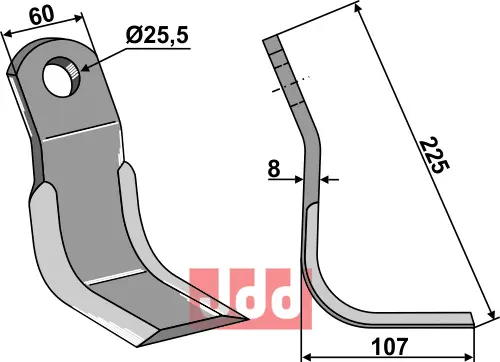 Y- kniv - JDD Utstyr