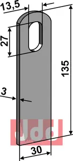 Beluftningskniv Peruzzo