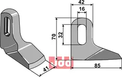 Hammerkniv 41mm Passer til mange fabrikater