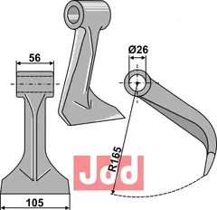 Hammerkniv 105mm Vigolo/Vogel u. Noot