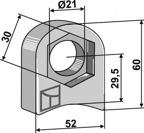 Holder hull 21