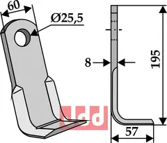 L-kniv Agricom/Sicma/Sovema