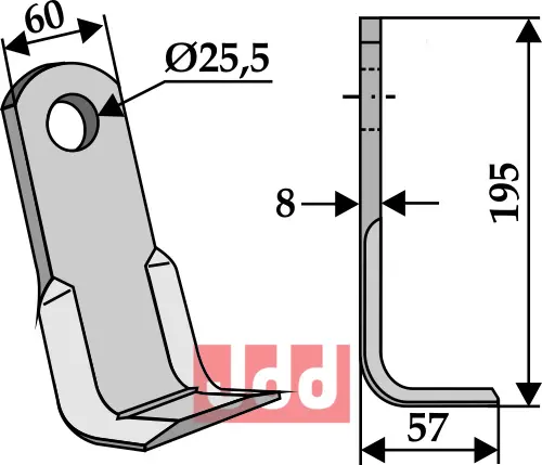 L-kniv - JDD Utstyr