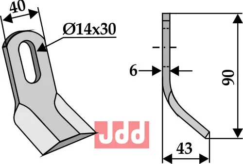 Y- kniv - JDD Utstyr