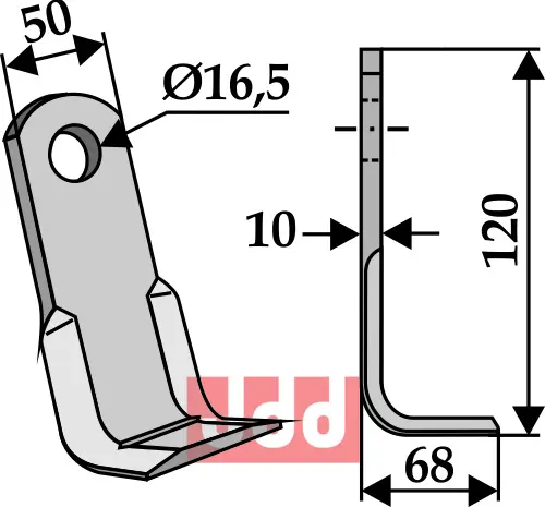 L-kniv - JDD Utstyr