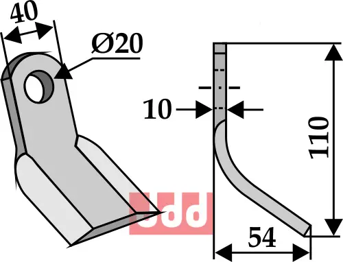 Y- kniv - JDD Utstyr
