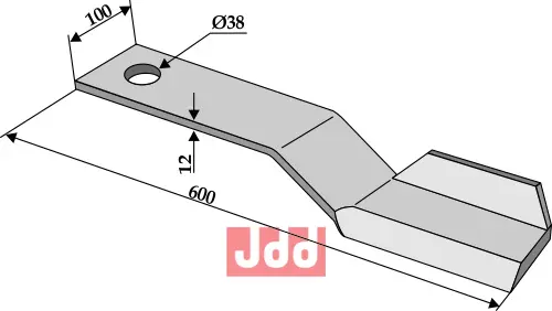 Kniv venstre - JDD Utstyr