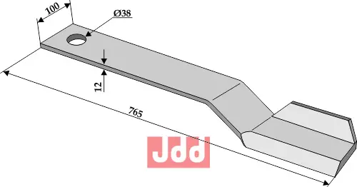 Kniv venstre - JDD Utstyr