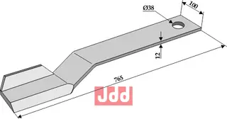 Kniv høyre Spearhead